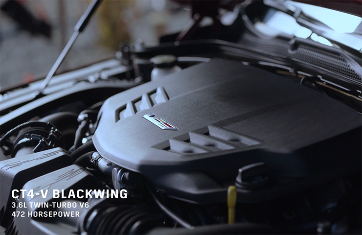 2022 Cadillac CT4-V Blackwing Engine